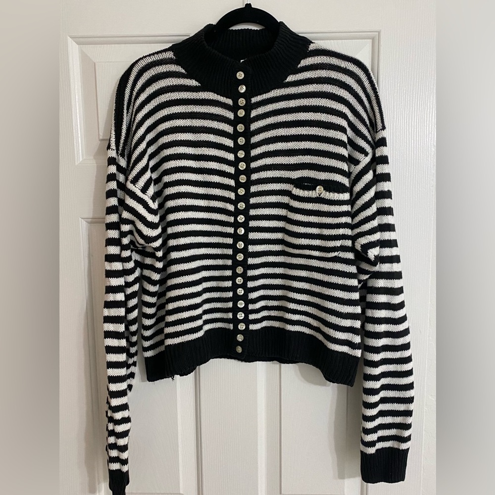 90s Vintage Striped Sweater